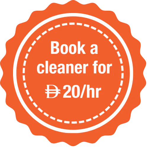 Book home cleaning services in Dubai from AED 20 per hour